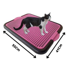 TAPETE COLETOR DE AREIA PARA GATO LAVÁVEL BANDEJA COLETORA ENVIO IMEDIATO PROMOÇÃO
