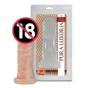 Pênis Realístico Maciço – 15,3cm X 4cm PA008 Sexy fantasy