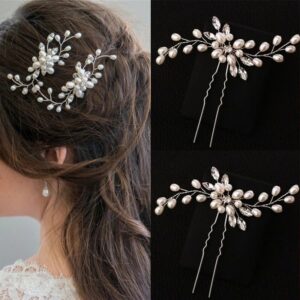 Acessórios Para Cabelo De Noiva Casamento Temperamento Simples Faixa De Diamante Cristal Longo Penteado De