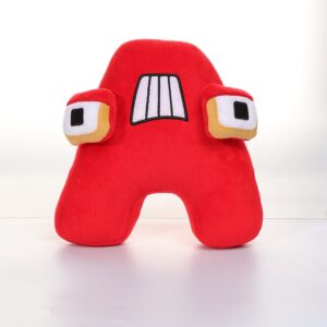 Alfabeto Lore Plush Doll Preschool Educacional Inglês ABC Carta Recheada Brinquedo Para Crianças A-Z
