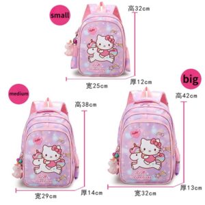 Mochila Hello Kitty Escolar Infantil Feminina De Desenho Animado Fofo Menina