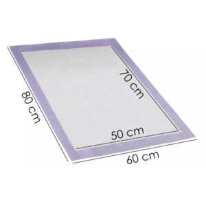 Tapete Higiênico Para Cães e Gatos Ultra Pad 30unidades 80x60cm Aroma Lavanda Alta Absorção