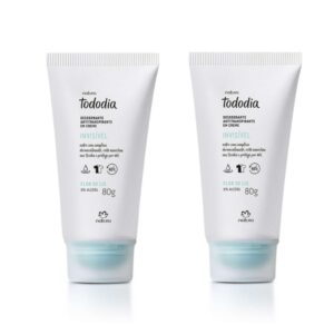 Kit 2 Desodorante Antitranspirante em Creme Tododia Flor de Lis 80g