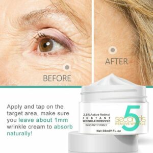 5 Segundos Removedor De Rugas Creme Facial Anti-Instantâneo Envelhecimento Firmeza Da Pele