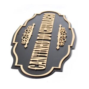 Placa Decorativa Cantinho Do Churrasco 60cm Madeira Mdf