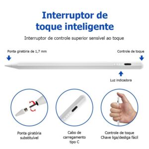 Astgn X Basike geração Caneta Stylus Universal Inteligente Compatível com tablets e telefones celulares