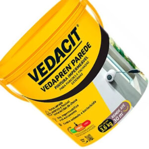 PINTURA IMPERMEAVEL PAREDE VEDAPREN 3,6KG VEDACIT