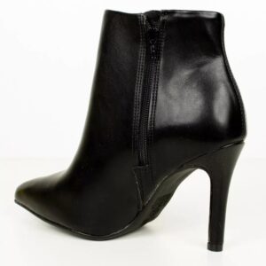 Bota Feminina Cano Curto Vizzano Original Salto Alto Bico Fino