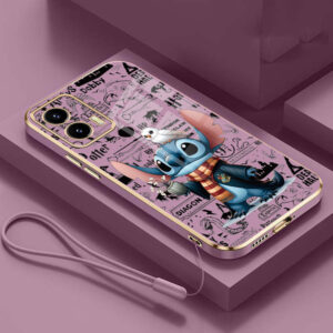 Motorola MOTO Edge 50 Fusion edge50 Pro Magic Stitch Case Borracha Brilhante Harry Potter Capa Macia Revestida