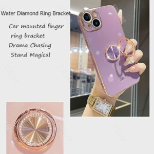 A 52 Caixa De Anéis De Diamante Para Samsung Galaxy A52 A52s A53 A72 A73 A33 A32 4G 5G A52s Tampa Traseira Do Suporte