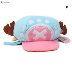 Chapéu de pelúcia de inverno quente design bonito Tony Chopper forma de férias para presentes de meninas