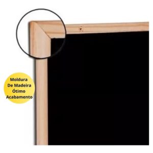 Quadro Negro Anotações 80×60 cm Consultórios Bares Restaurantes Empresa