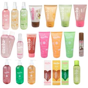PRODUTOS PARA SKINCARE CUIDADO FACIAL E CORPORAL MELU BY RUBY ROSE (MONTE O SEU KIT)