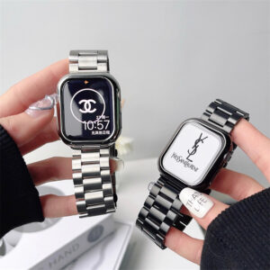Metal Pulseira De Aço inoxidável Para Apple Watch S10 42mm 46mm 44mm 40mm 41mm 45mm 42mm 49mm Ultra iWatch Pulseiras