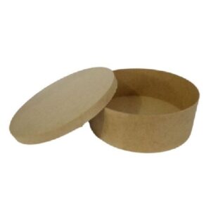 Kit com 15 caixas Redondas em MDF 20×7