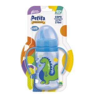 Copo Treinamento Com Alça Azul 6104 270Ml – Petita