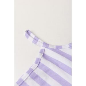 Vestido Feminino Infantil Simetria Das Listras