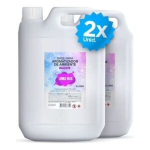 KIT BASE AROMATIZADOR 5 LITROS PARA FAZER ÁGUA PERFUMADA HOME SPRAY AROMATIZADORES DE AMBIENTE