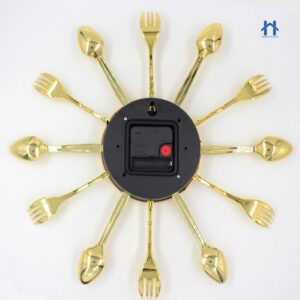 Relógio de Parede 39cm de Vidro para COZINHA 39×3,5x39cm Bela Casa Relógios