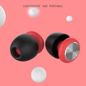 HW Tampões Auriculares Portáteis De Silicone Macio Anti-Ruído Com Redução De Laváveis E Reutilizáveis Para Dormir H5W5