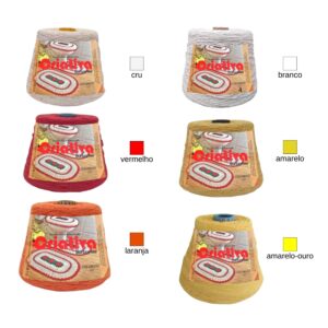 Kit 3 Unidades Barbante Criativa 500g N.º 8