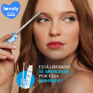 Gel Incolor para Cílios e Sobrancelhas Lovely – Face Beautiful