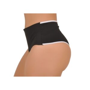 Kit 6 Calcinhas Cintura Alta Cós Duplo Fitness Atividade Física Não Marca Modeladora