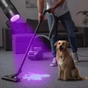 Lanterna UV De Luz Negra 395nm-Perfeita Para Detecção De Manchas De Animais Cura De Resina