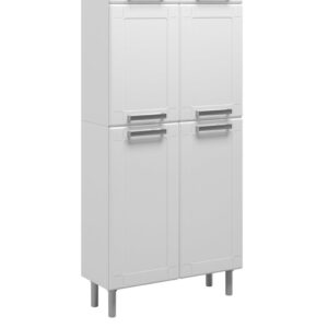 Paneleiro Duplo 100% Aço 6 Portas 6036 Múltipla Bertolini Branco
