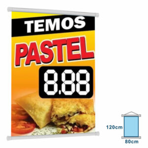 Banner Personalizado 80x120cm na promoção (Sua arte aqui)