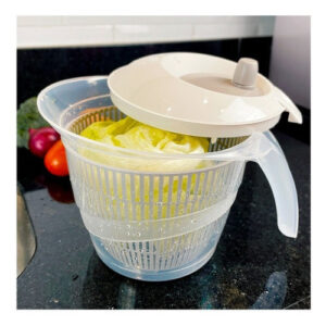 Seca Salada Centrífuga 2.8 L Verduras Folhas Frutas Manual