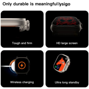 Smartwatch Relógio Inteligente T800 Série 8 Ultra Calculadora De Freqüência Cardíaca