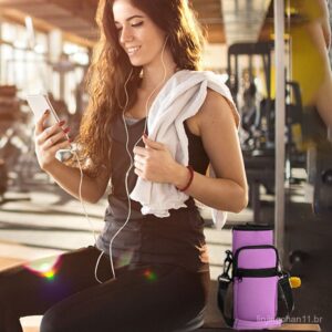 Water Tampa Da Garrafa Suporte Para Celular Portátil Com Bolsa Isolada Alça Ajustável/Várias opções de cores