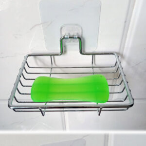 Acrílico Transparente Doméstico Forte Ganchos Auto-Adesivos , De Ferro Para Banheiro E Cozinha Parede Multifuncionais