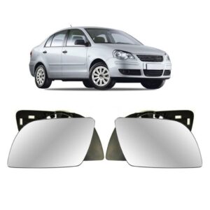 Par Lente Retrovisor Vw Polo 2002 a 2011 Dir / Esq