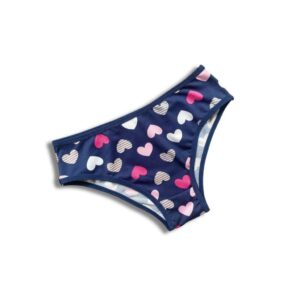 Kit 10 Calcinhas Feminina Infantil Tecido Microfibra Com Forro de Algodão Estampada Confortável