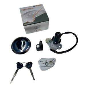 Conjunto De Travas Chave Ignição Tampa Tanque BROS 150 ESD – 2011 2012 2013 2014