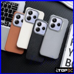 CAPINHA REDMI NOTE 14 5G/NOTE14 MACIA DE SILICONE EMPRESARIAL DE COR SÓLIDA SPW
