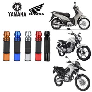 MANOPLA MOTO PUNHO ESPORTIVO PESO CURTO XJ6 HORNET CBX FAZER CB 500 XT600 XT600 YBR CG TITAN