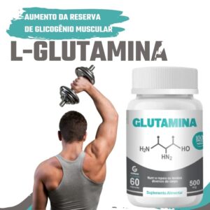 KIT 3X L-Glutamina 60cáps GENATURE