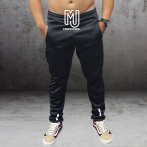 Calça Jogger Masculina Kit 3 ou 1 Unidade Moletom Chimpa – Casual – Treino / LOGO REFLETIVO L.C.S.T