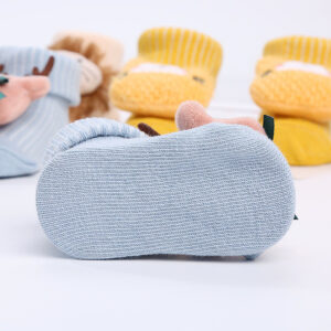 0-1 Ano Meias De Bebê Recém-Nascido Menino Fofo Algodão Quente Padrão Animal 3D