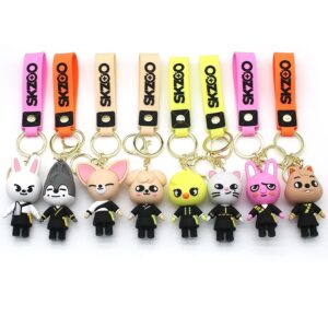 Skzoo Stray Kids Porta-Chaves 3D Doll Pendant