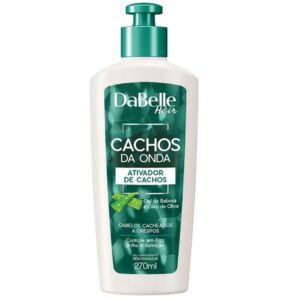 Ativador Cachos da Onda Babosa e Oliva Brilho Definição Dabelle Hair Vegano 270g