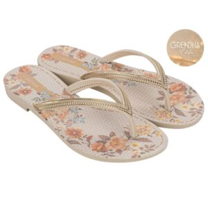 Chinelo Feminino Sandalia Grendha Mais Açai Rasteira de Dedo
