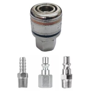 Kit Engate + Conectores Compressor 1/4 Npt – 4 Peças