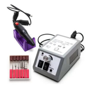 kit unha de gel lixadeira elétrica completo profissional cabine de unha potente 48w bivolt gel