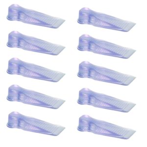 10X PRENDEDOR DE PORTA TRAVA APARADOR PESO CALÇO FIXADOR CUNHA PVC SILICONE PARA PORTA NÃO BATER