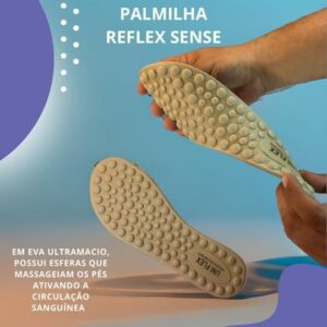PALMILHA ORTOPÉDICA ANATÓMICA CONFORTÁVEL MASSAGEADORA PARA ESPORÃO E FASCITE PLANTAR