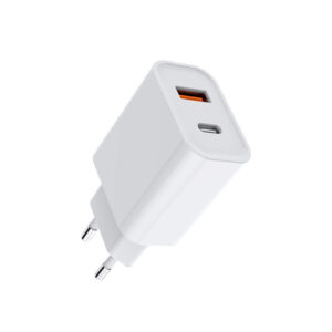 Carregador Fonte para iPhone Turbo Rapido 38w PD Tipo C Usb 2 Entradas